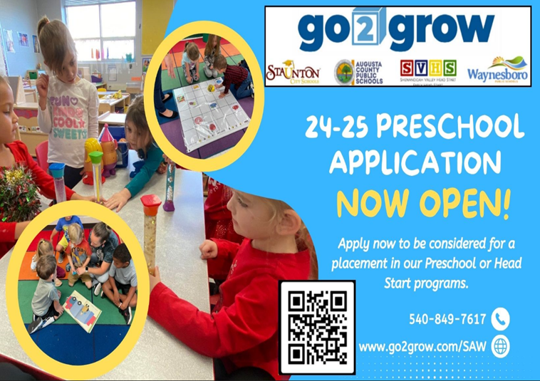 24-25 Preschool Application Now Open!