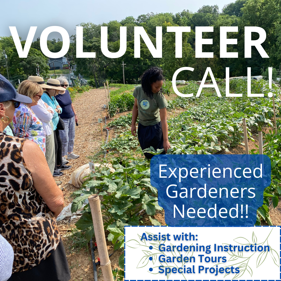 Jones Garden Volunteer Opportunities