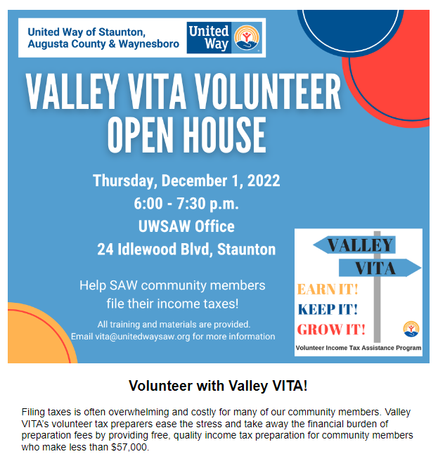 Valley VITA Open House